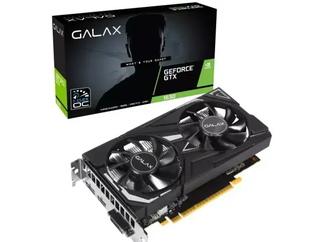 Placa de Vídeo GALAX GeForce GTX 1630 EX (1-Click OC) 4GB GDDR6 64-bit PCI-E 3.0