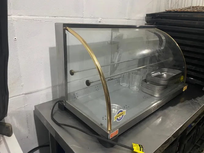 Vitrine Expositora Salgados Quente 220v