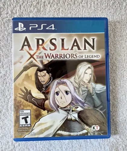 Arslan The Warriors of Legend PS4 completo!!!