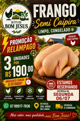 FRANGO SEMI CAIPIRA