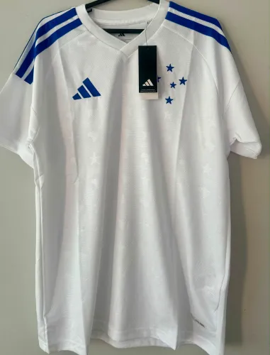 Camisa Cruzeiro Branca 2026 - Torcedor