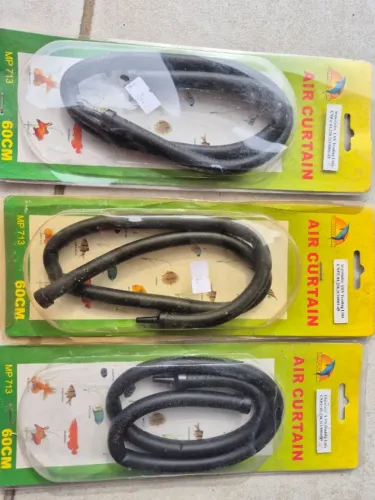 3 Cortina De Ar Aquário Micro Furo Bolhas Aerador Meadow 60cm