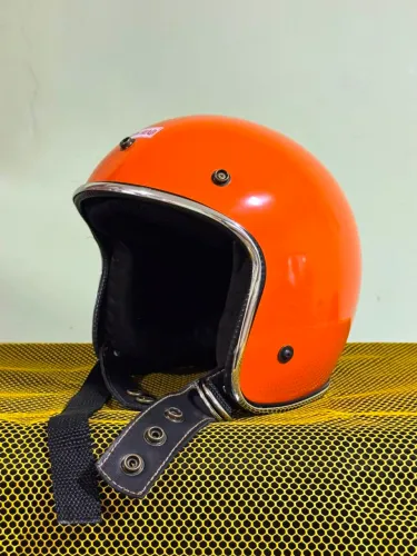 Capacete rebaixado Old School, Harley Davidson, Custom