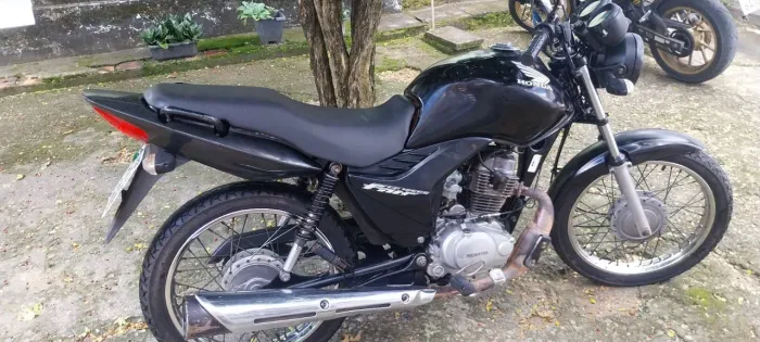 HONDA / CG Fan 125 ES Preta 