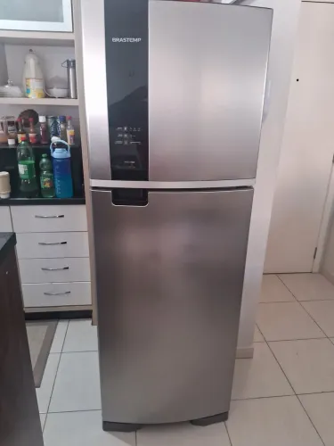 Geladeira inox