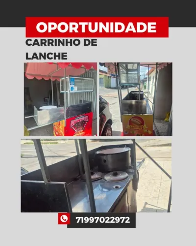 Carrinho hot dog