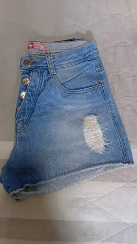 Short jeans curto, Dagata