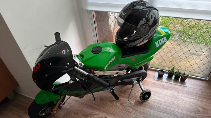 Incrível moto elétrica infantil!