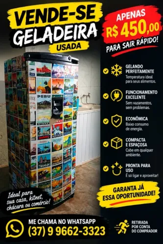 Geladeira consul antiga