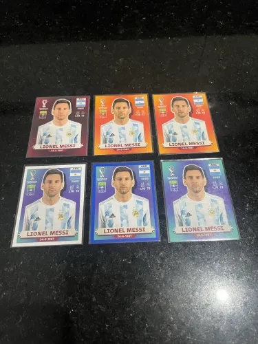 Figurinhas Messi Copa 2022 Várias Versões Lê a Descrição