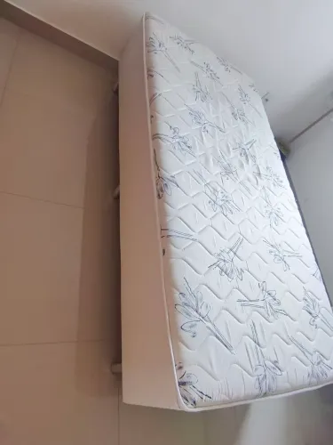 Cama box de solteiro com cama auxiliar Ortobom 