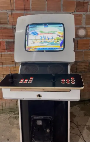Fliperama multjogos com todos os Theking e mais de 100 jogos