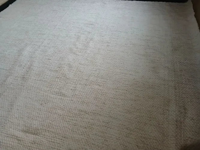 Tapete algodão lã  colmeia 3.00 x 4.00
