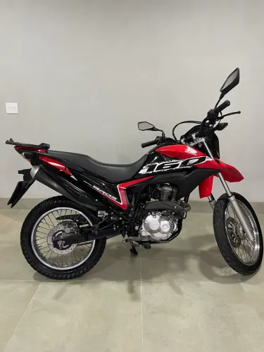 Honda Bros 160 ESDD 2020 - Preta/Vermelha