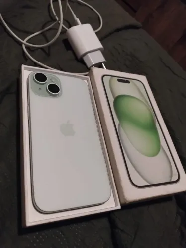 IPHONE 15 128 GB BATERIA 86% COMPLETO E NOTA FISCAL FACE ID OK TUDO OK VENDO OU TROCO