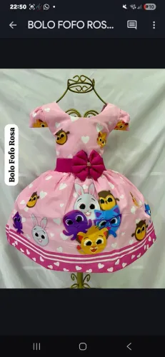 Vestidos infantis de Festa no Atacado