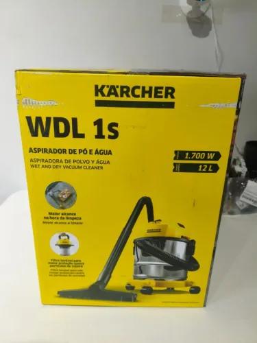 Aspirador de Pó e Água Karcher WDL 1S 220V Novo Lacrado