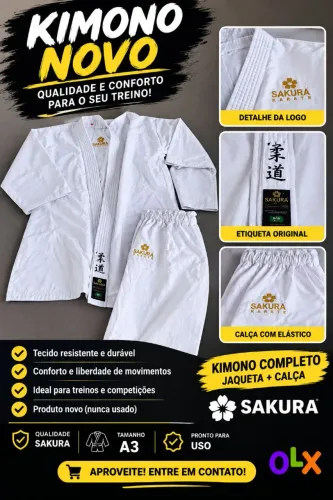 KIMONO SAKURA KARATE ? NOVO