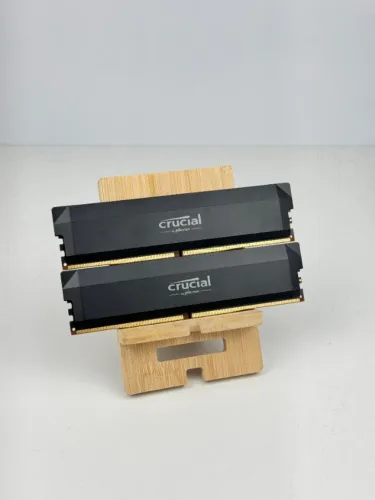 Memória Ram Crucial Pro DDR5 32GB 6400Mhz (16GBx2) CL38 UR0430 CP16G64C38U5B.M8D3