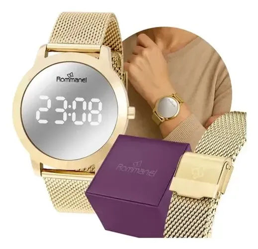 Relogio Rommanel Feminino 