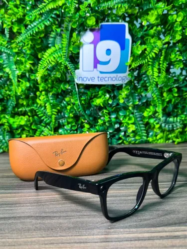 Óculos Ray ban Meta Wayfarer 2Gen   Lentes transition  Com case  Tamanho 53