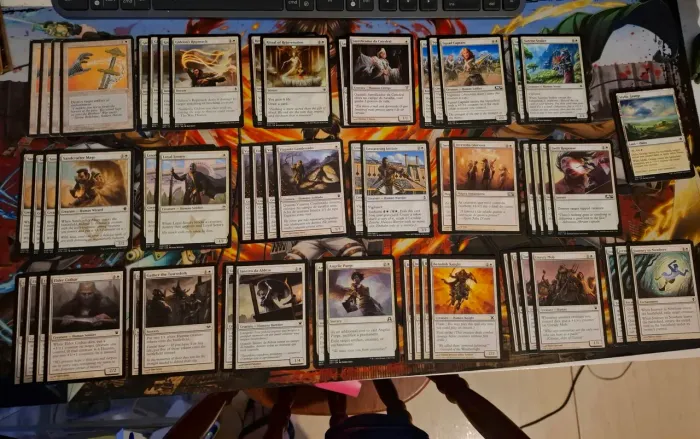 Deck Humanos Magic the Gathering Baralho
