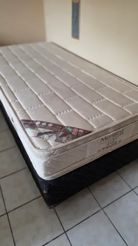 Cama King de Solteiro com Box