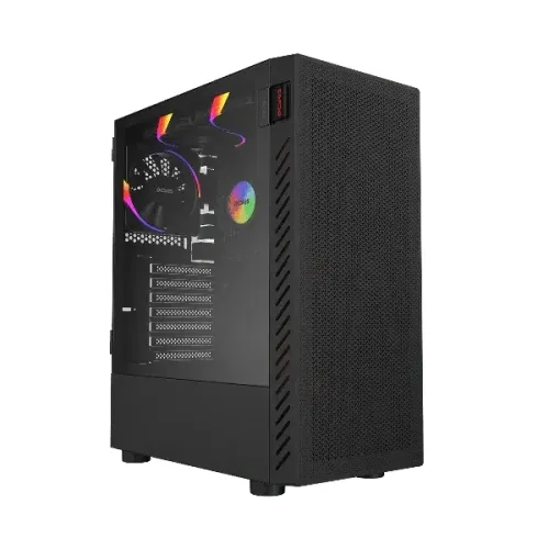 Gabinete Gamer Pcyes Bolter Black Vulcan - Gbbvpbr