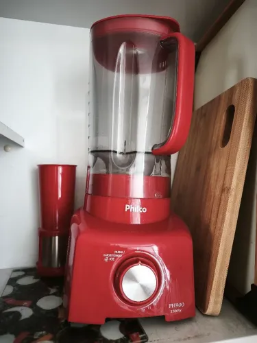 Liquidificador Philco PH900 com 12 Velocidades - Vermelho