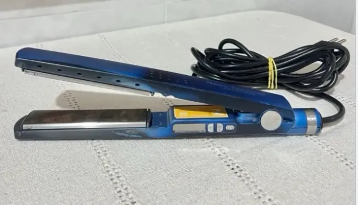 Chapinha de cabelo nano titanium escova elétrica