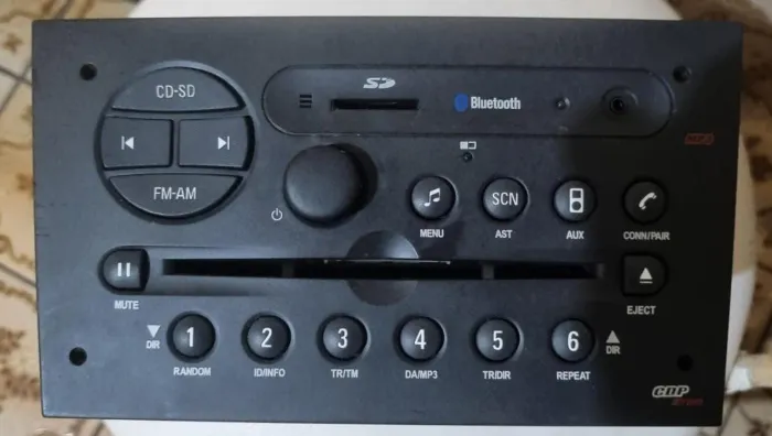 Rádio CDP 2700 original GM Meriva