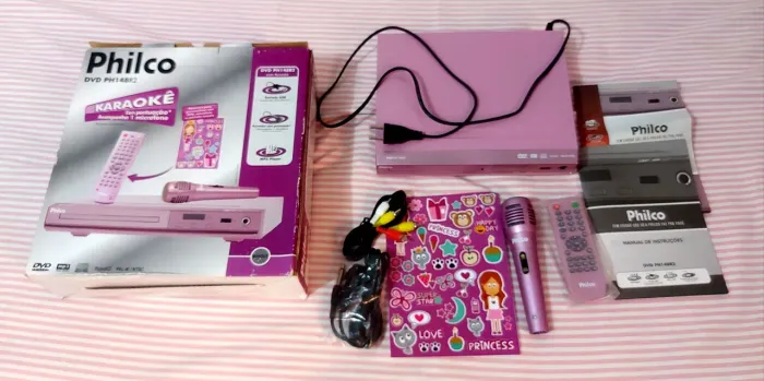 VENDO DVD INFANTIL PHILCO COMPLETO  NUNCA UTILIZADO