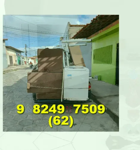 frete rápido e seguro para sua mudança! atendimento em Goiânia e região!