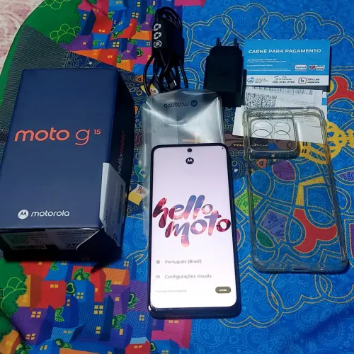 Motorola Moto G15 novo na caixa