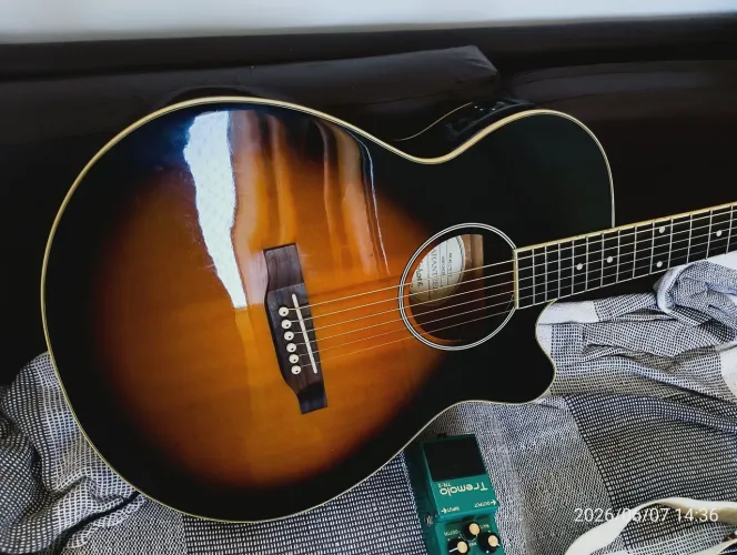 Violão epifhone mais caixa nova correia