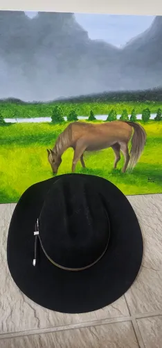Chapéu Boiadeira Cury Pêlo e Lã