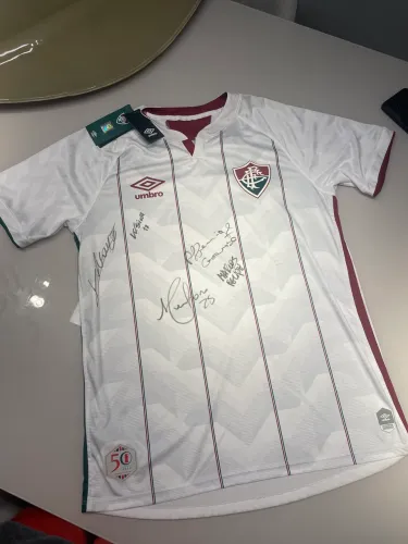 Camisa Fluminense 2020 autografada