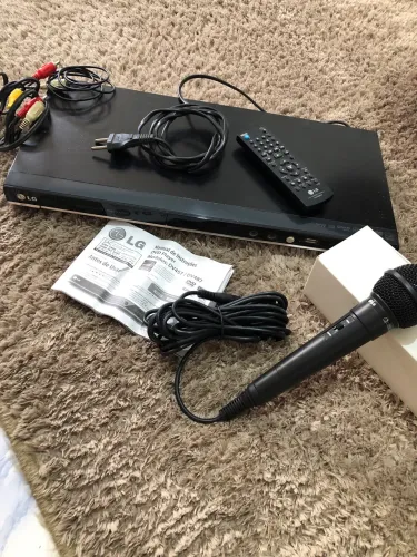 DVD LG com Karaokê