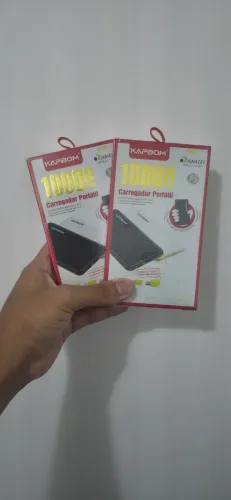 POWERBANK KAPBOM 10000mAh  ATACADO/VAREJO