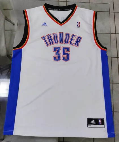 Camisa Oklahoma City Thunder Adidas Original Kevin Durant #35 - Tamanho G