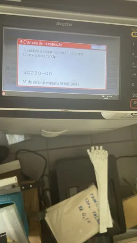 vendo impressora Ricoh mp 5054 ( nao reconhece o toner )