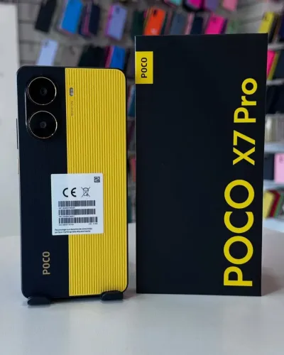 Smartphone Poco X7 Pro 5G 8Ram 256Gb Novo Lacrado Com capinha e película Entrego