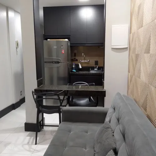 Apartamento quarto e sala mobiliado para locação em Ipanema