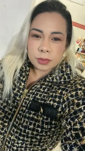 Jaqueta puffer lança perfume M
