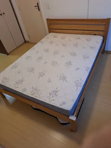 Colchão de Casal D45 Castor Sleep Max 188x138x18 dupla face