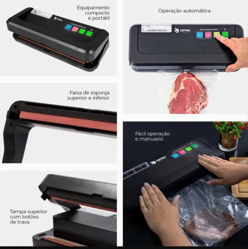 Seladora a vácuo automática cetro