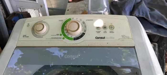 Máquina cônsul 10 kg com defeito