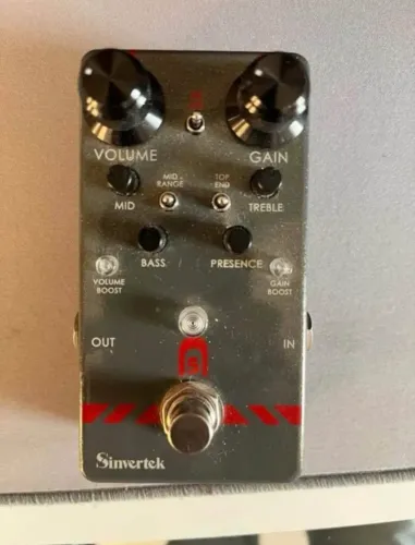 Pedal de distorção sinvertek