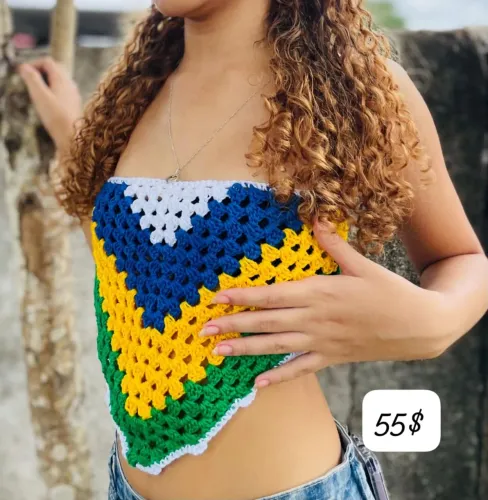 Peças em crochê 