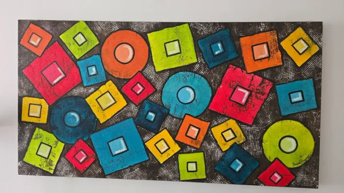 Quadros coloridos